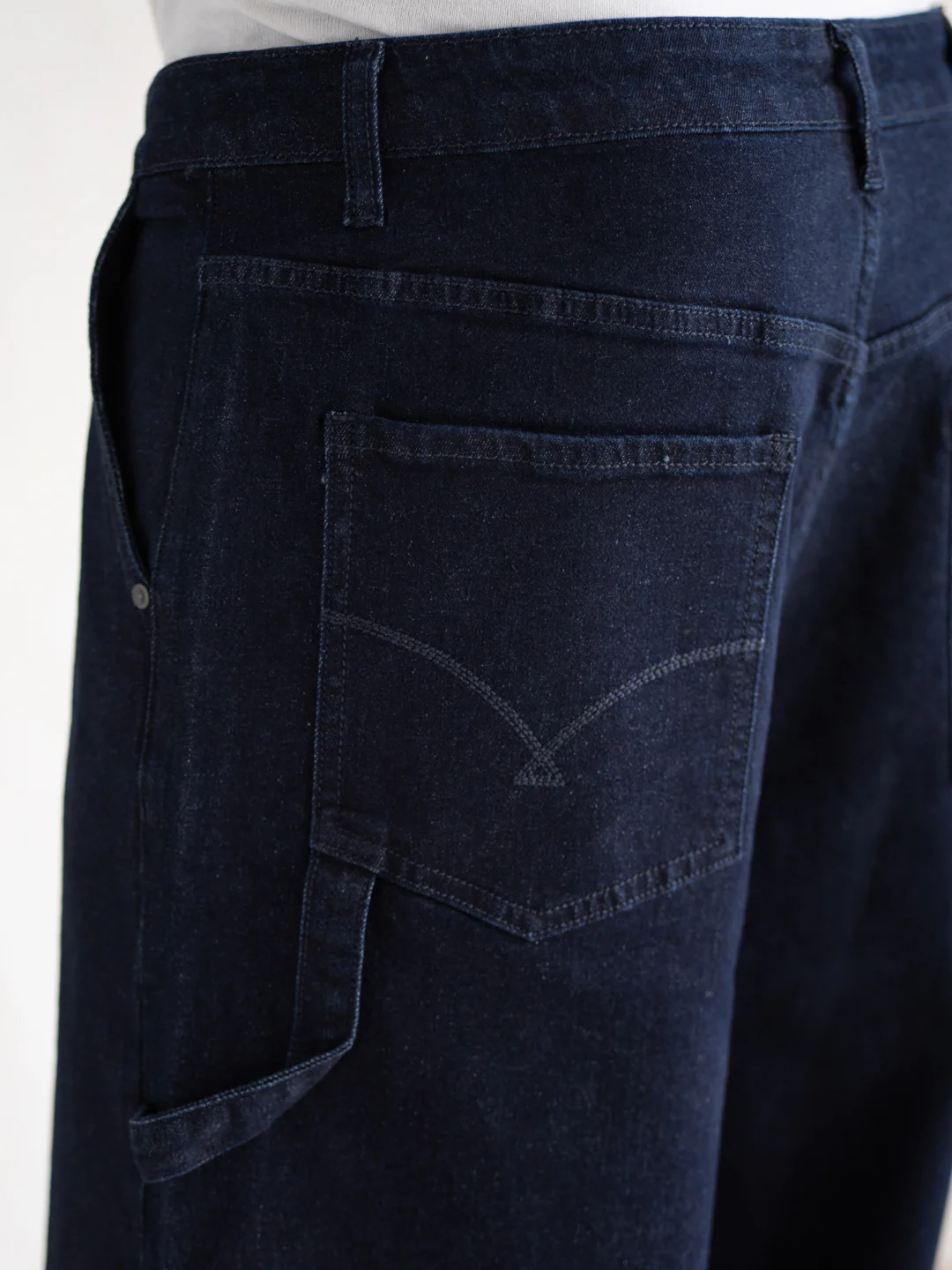 Combat Blue Baggy Fit Jeans - Image 3