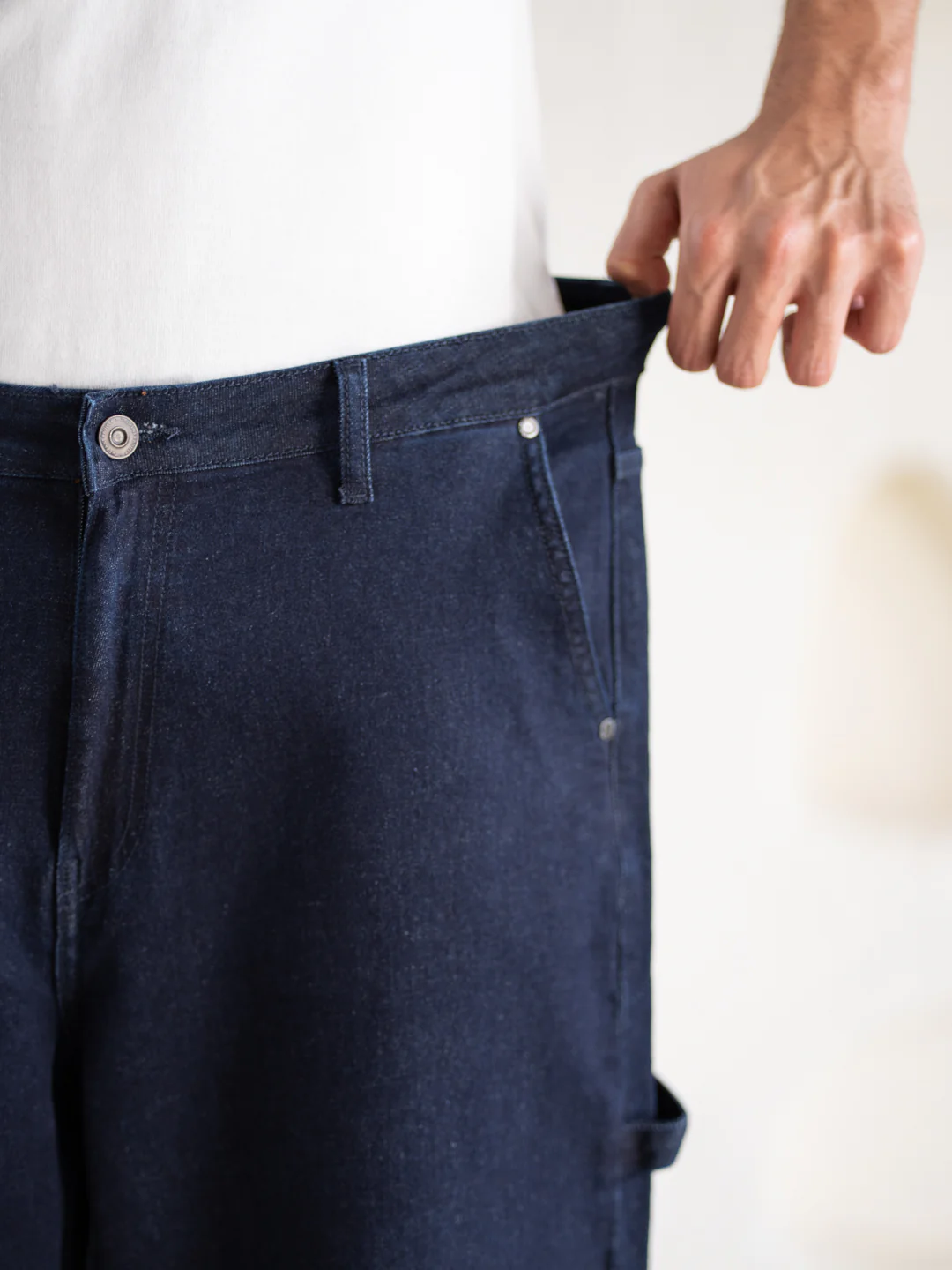 Combat Blue Baggy Fit Jeans - Image 9