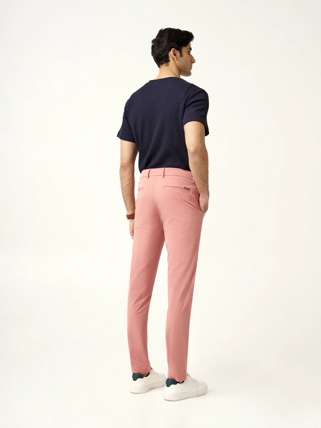 Coral Cotton Stretch Chinos - Image 10