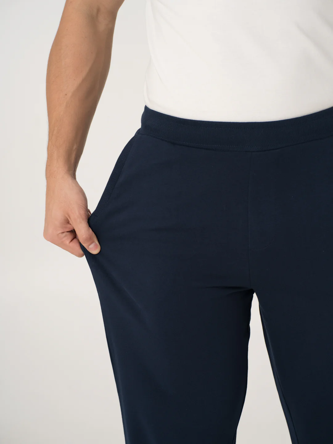 Cosmic Navy Cotton Sweatpants - Image 4