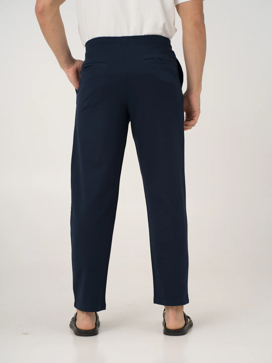 Cosmic Navy Cotton Sweatpants - Image 5