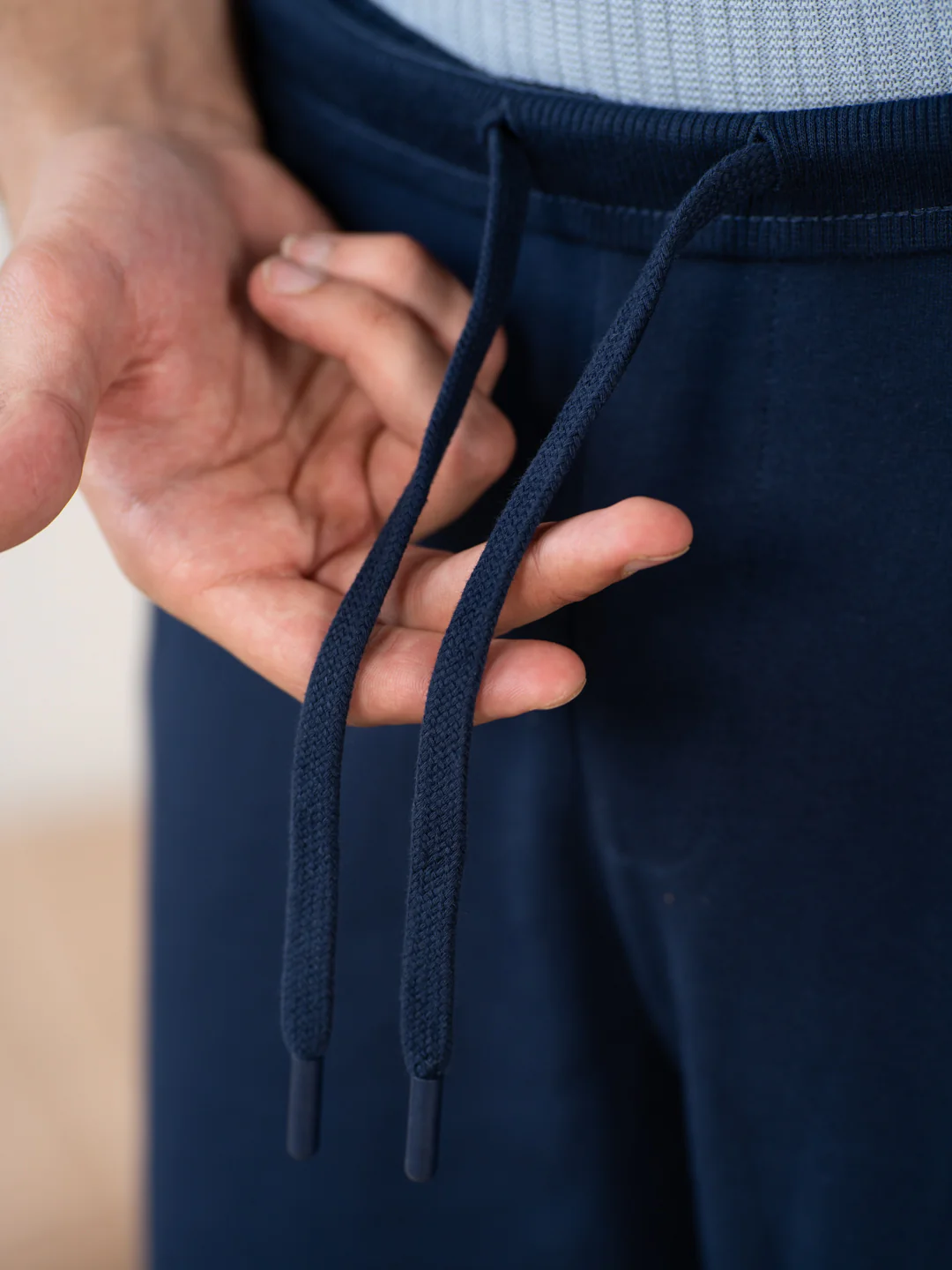 Cosmic Navy Cotton Sweatpants - Image 6