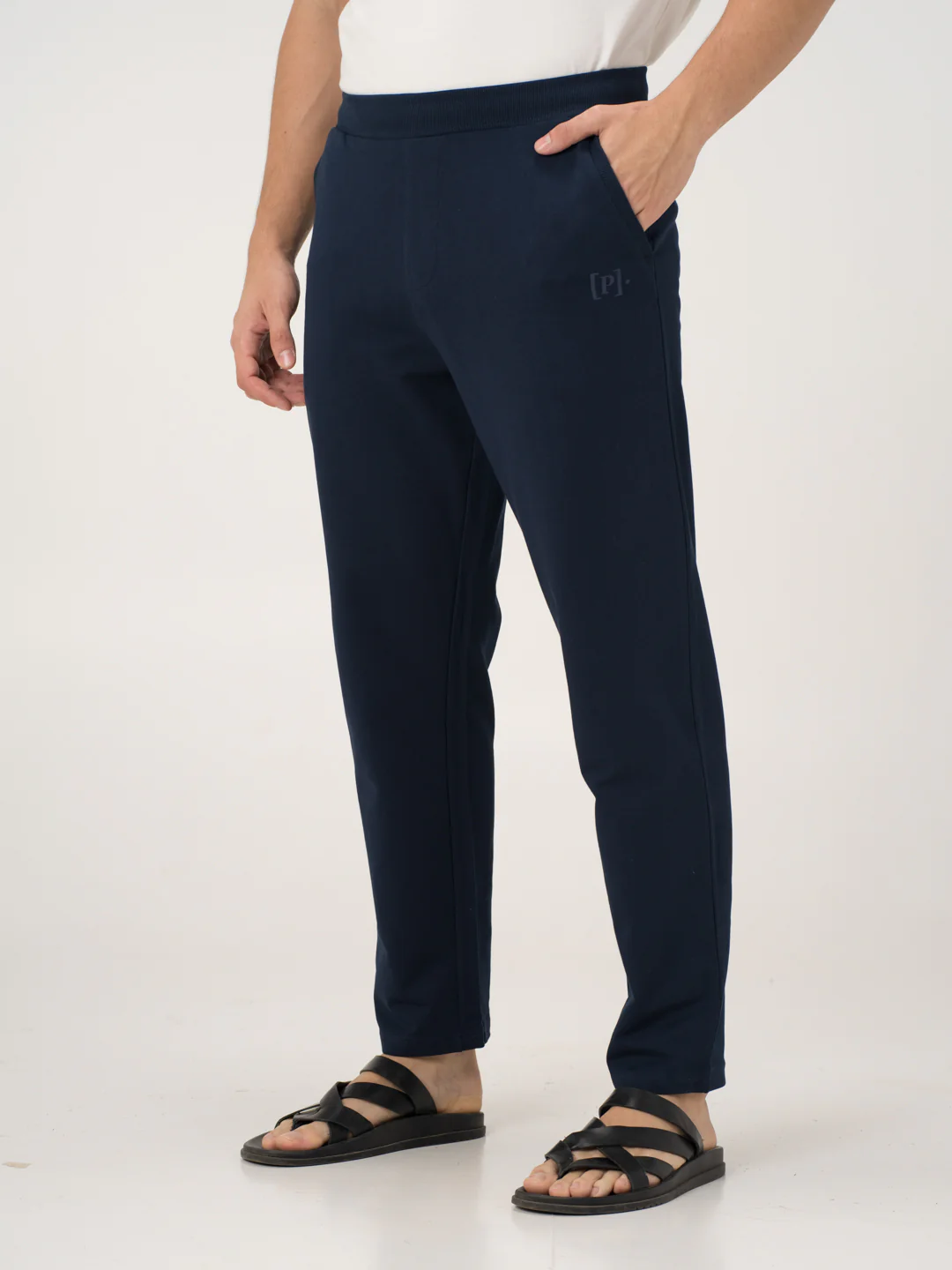 Cosmic Navy Cotton Sweatpants - Image 7