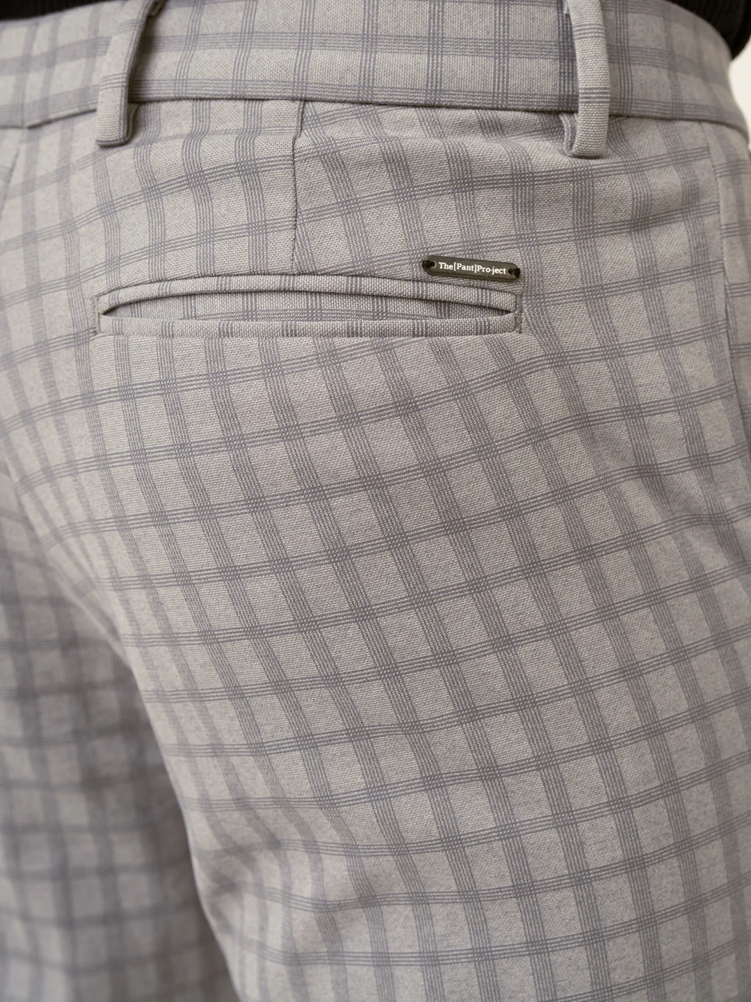 Crane Grey Window Checks Power-Stretch Pants - Image 6