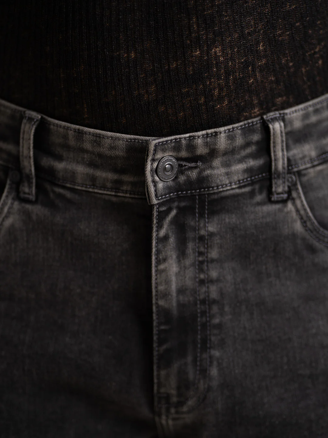 Cyclone Grey Cloud Wash Luxury Relaxed Fit Jeans - Image 9