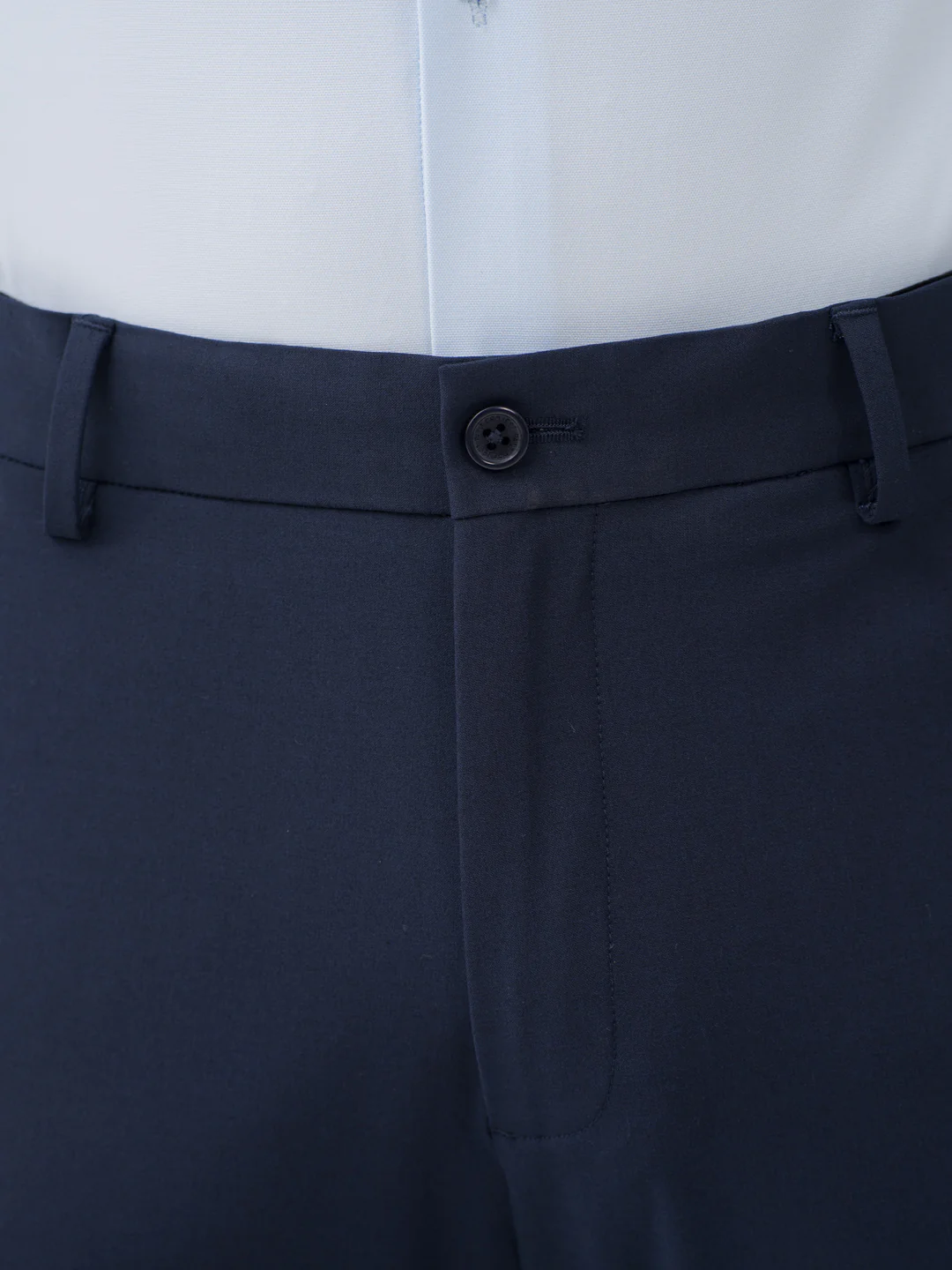 Daily Navy Relaxed Fit Stretch Formal Pants - Image 11