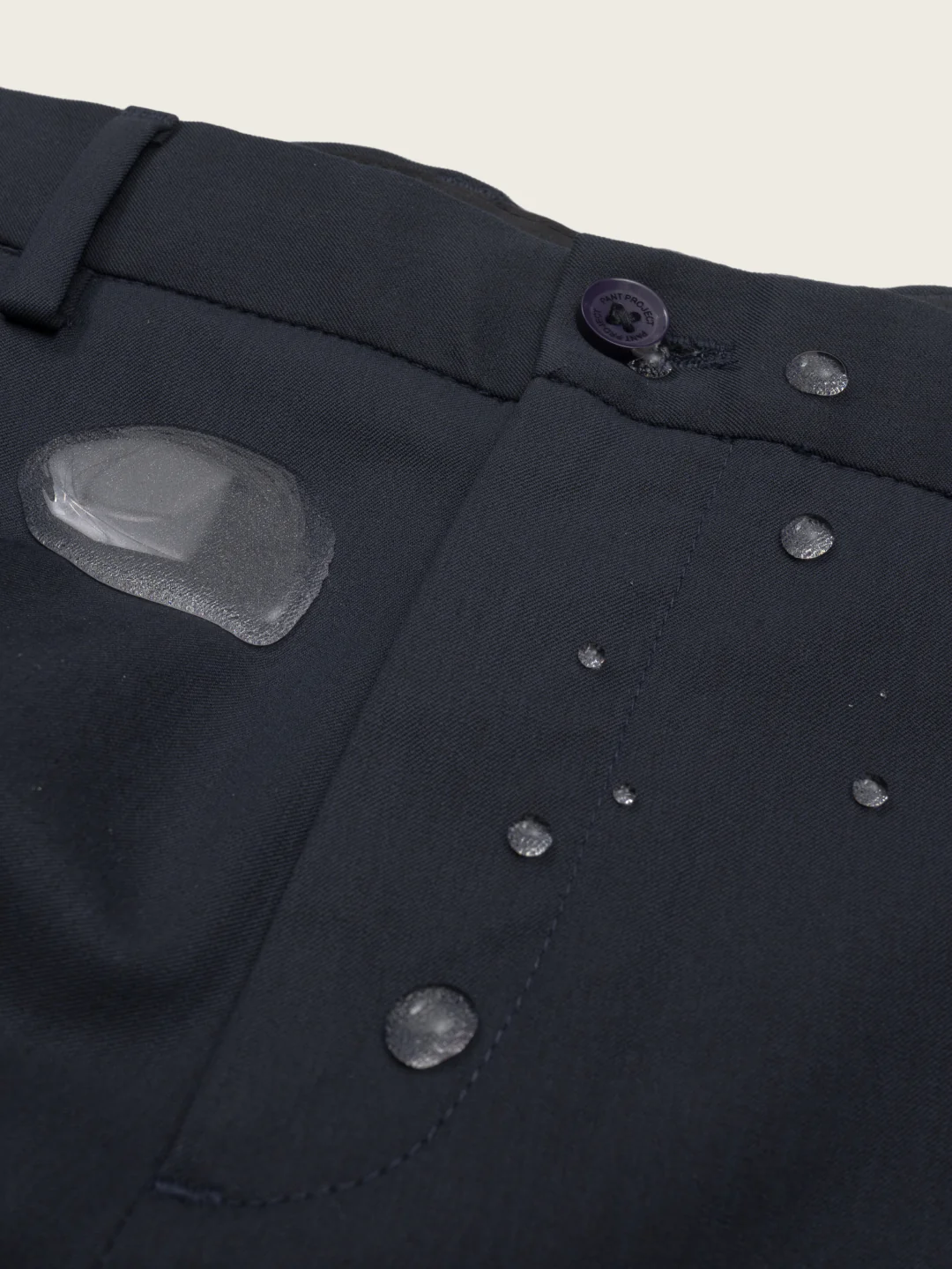 Wind Blue Water Repellent Slim Fit Stretch Formal Pants - Image 5