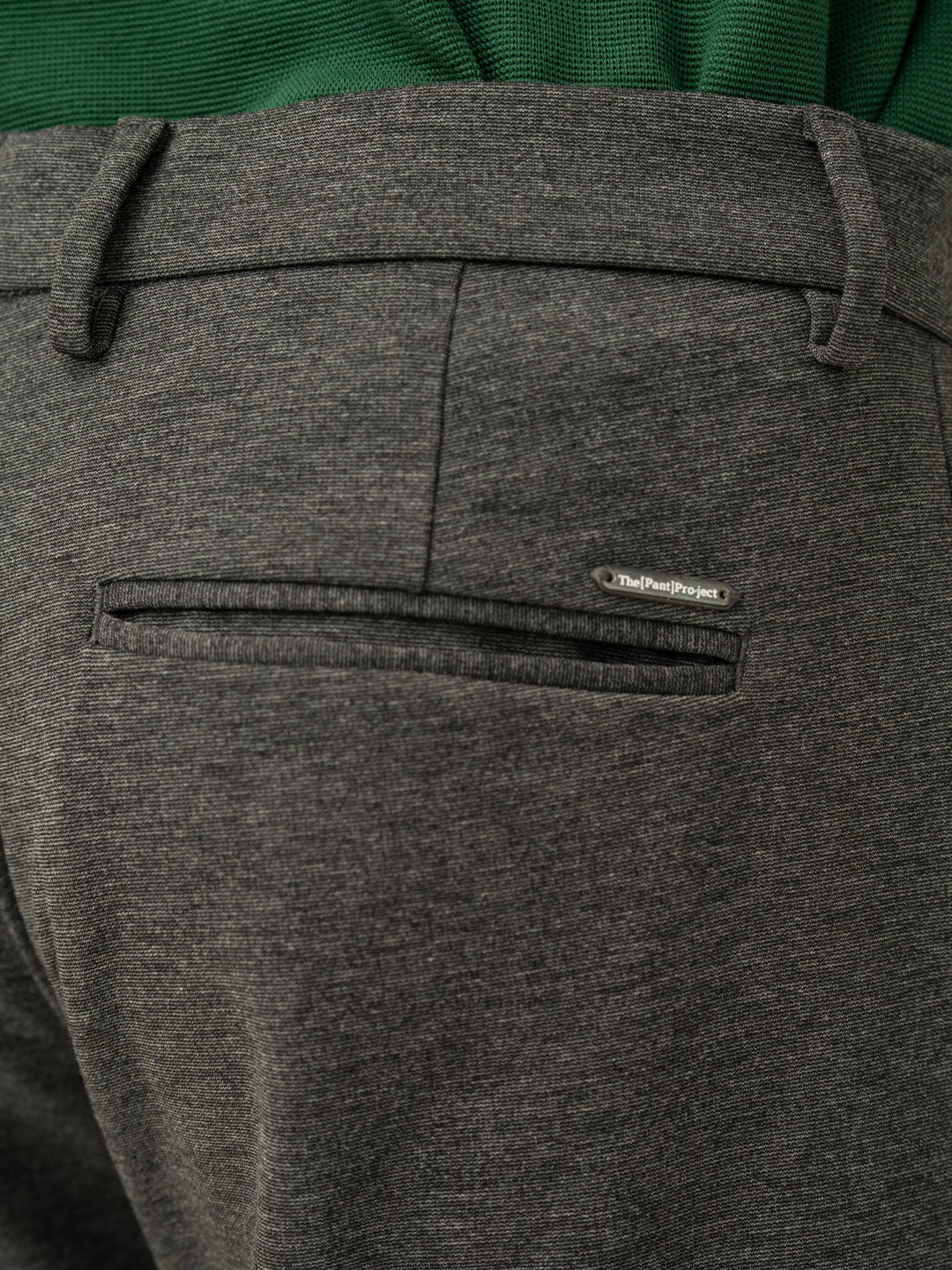 Dark Grey Slim Fit Power Stretch Pants - Image 8