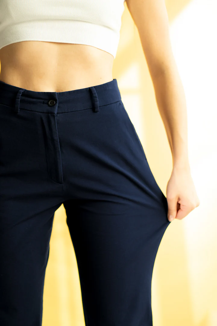 Dark Navy Power-Stretch Pants - Women - Image 3