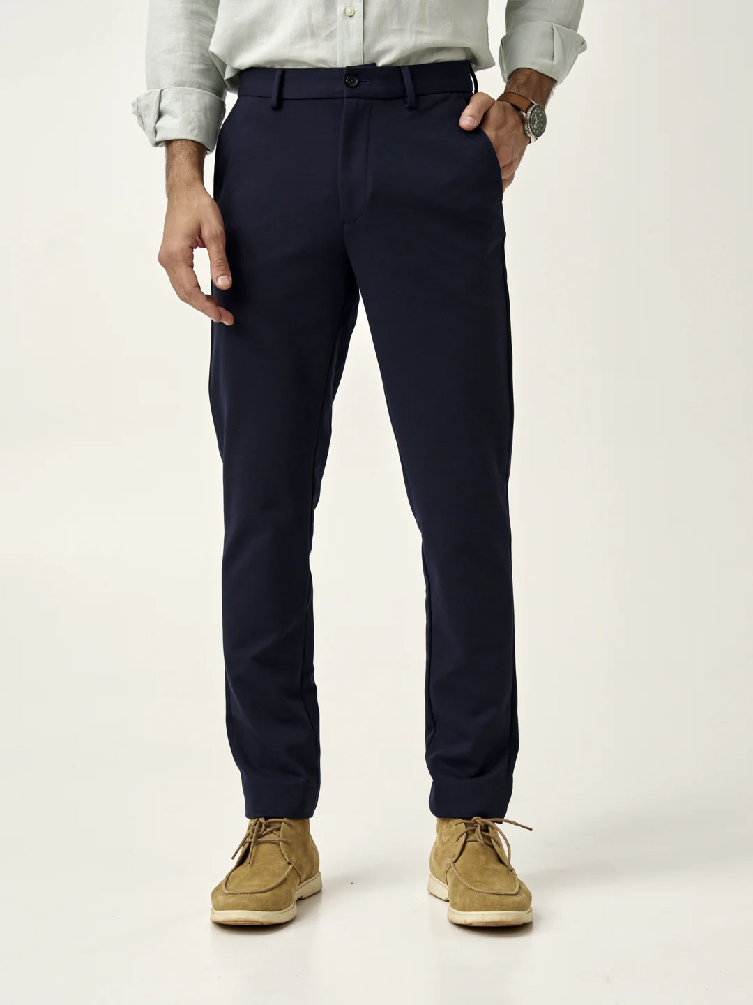 Dark Navy Power-Stretch Pants - Image 3