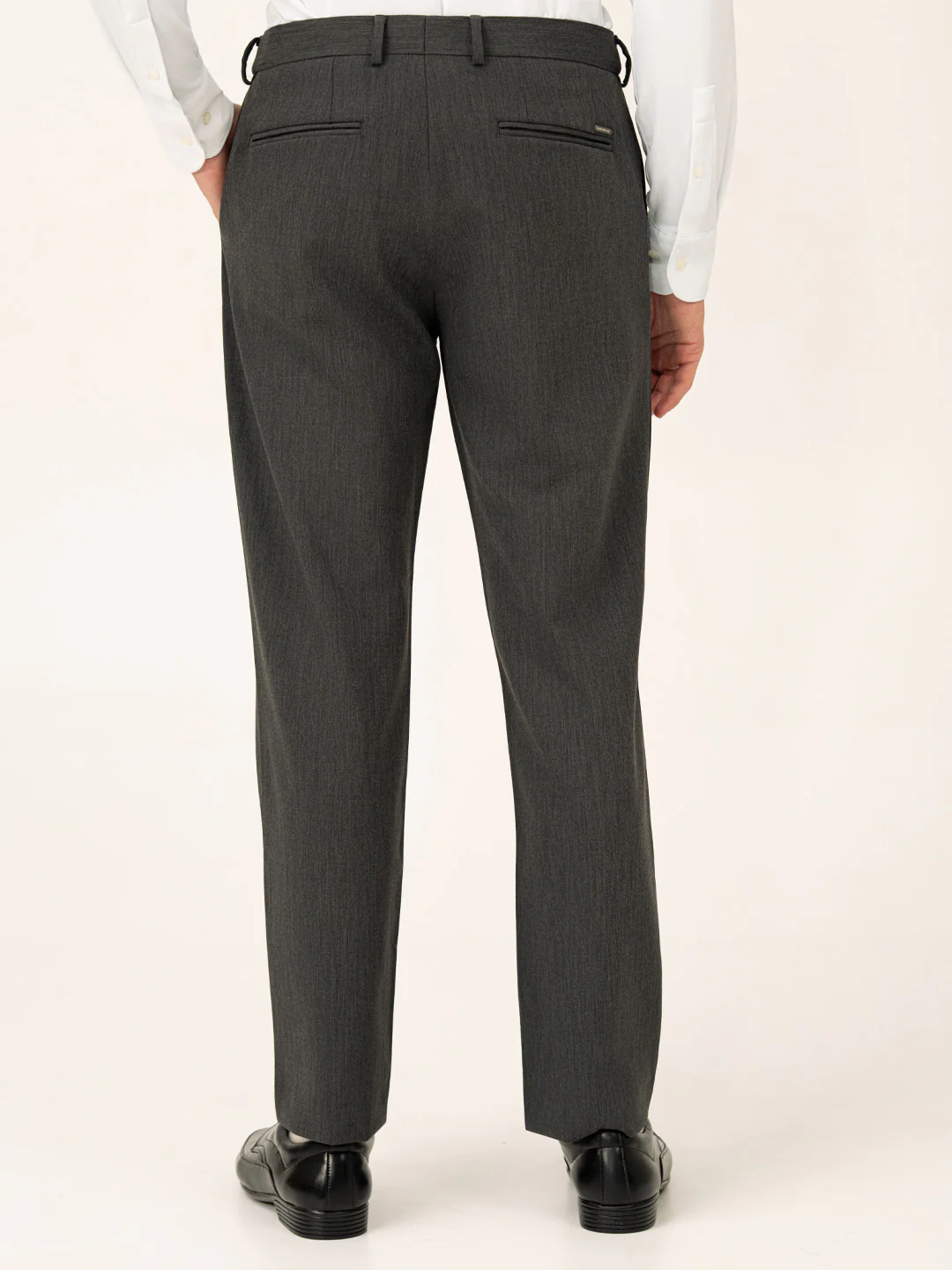 Decision Grey Pro.Stretch Formal Trousers - Image 7