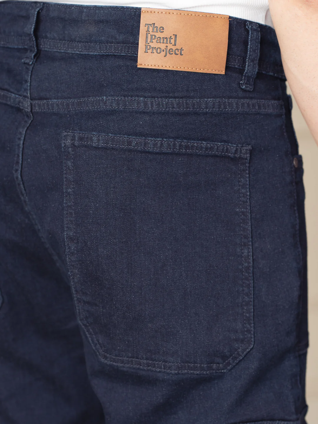 Depth Blue Relaxed Fit Denim Cargos - Image 6