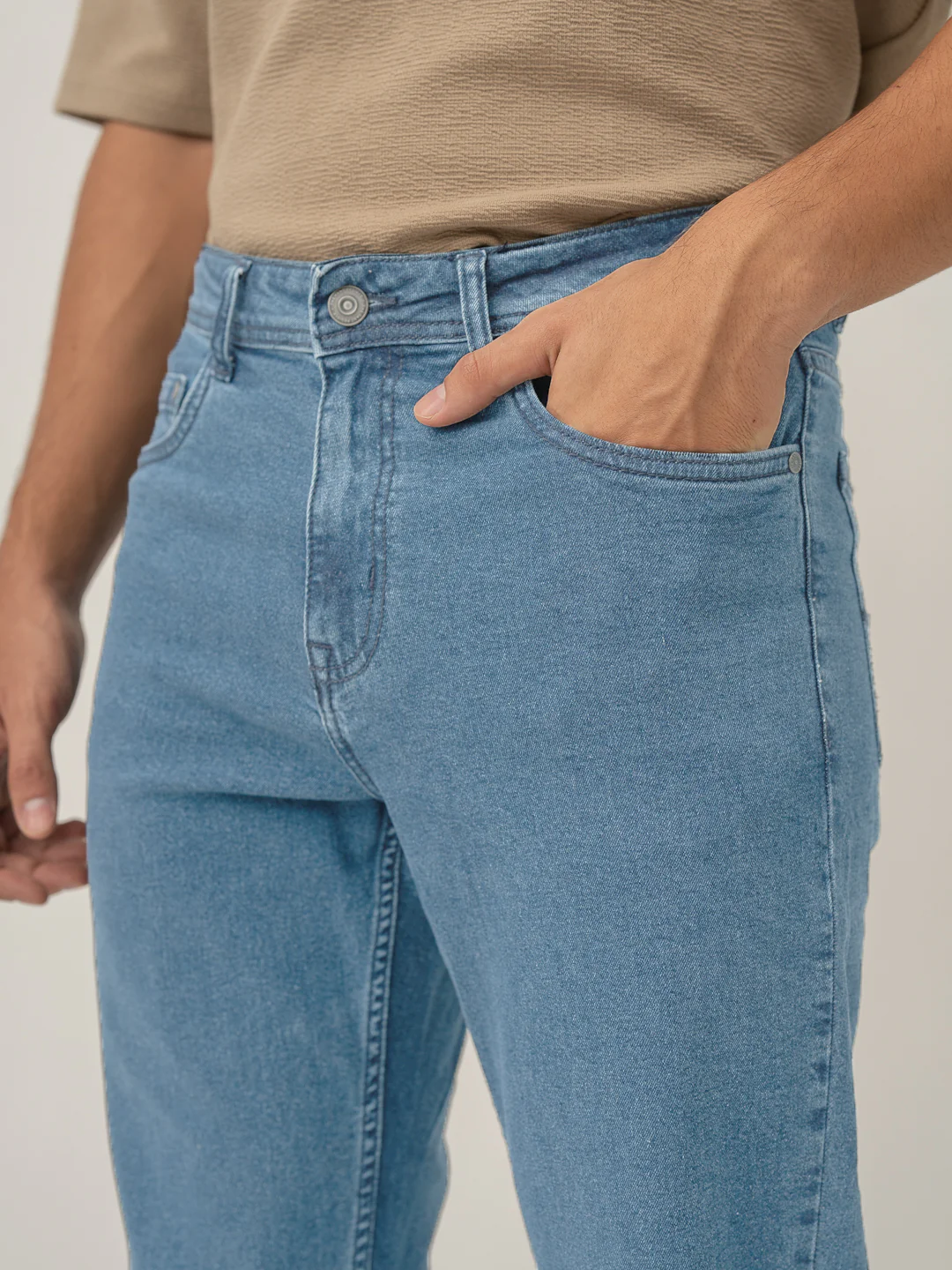 Dream Blue Relaxed Fit Jeans - Image 4