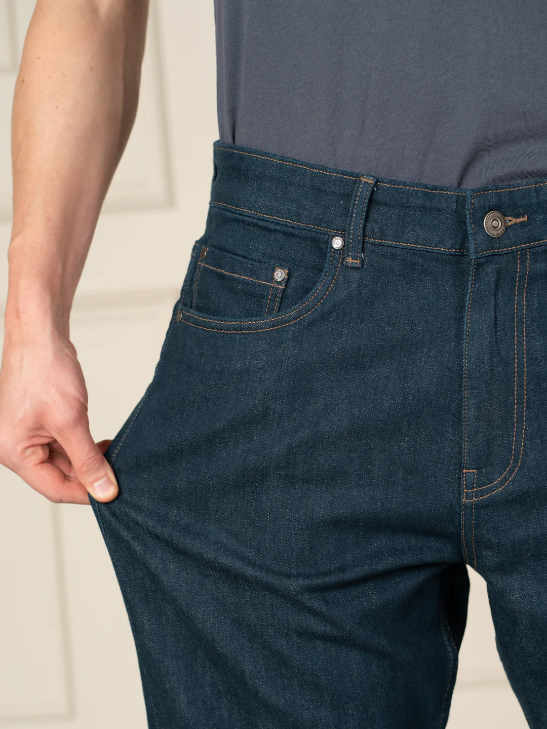 Driftwash Green Luxury Relaxed Fit Jeans - Image 4