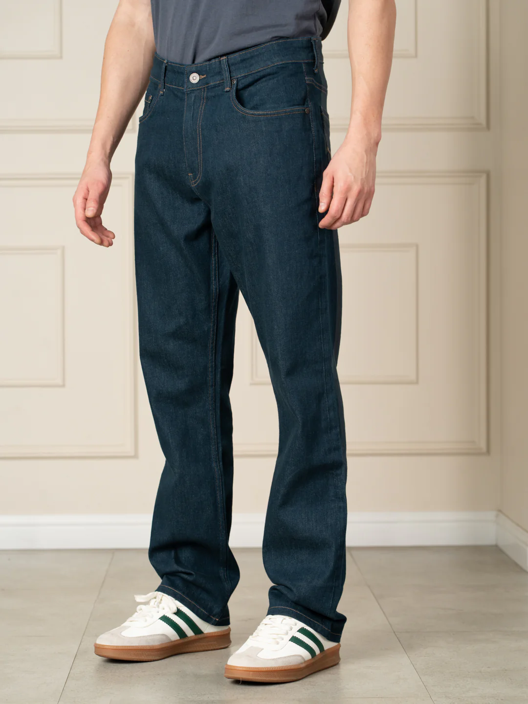Driftwash Green Luxury Relaxed Fit Jeans - Image 8