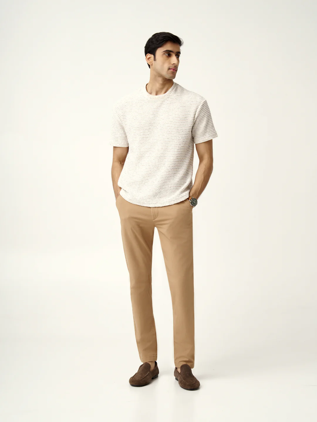Earth Khaki Stretch Chinos - Image 10