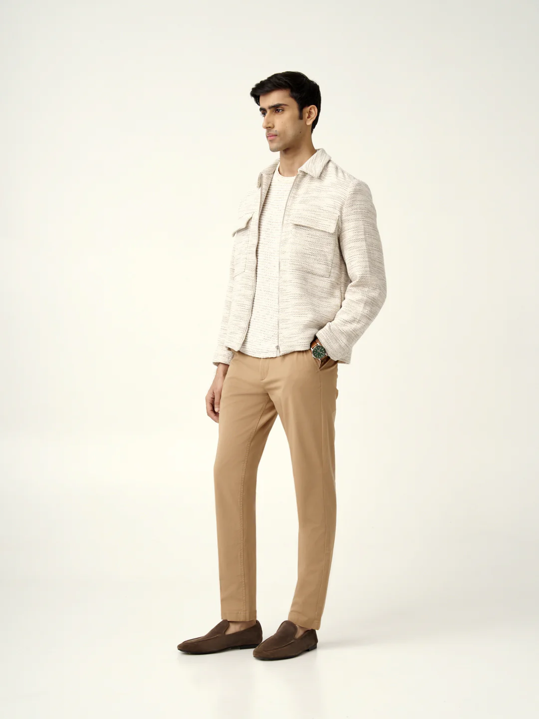 Earth Khaki Stretch Chinos - Image 9