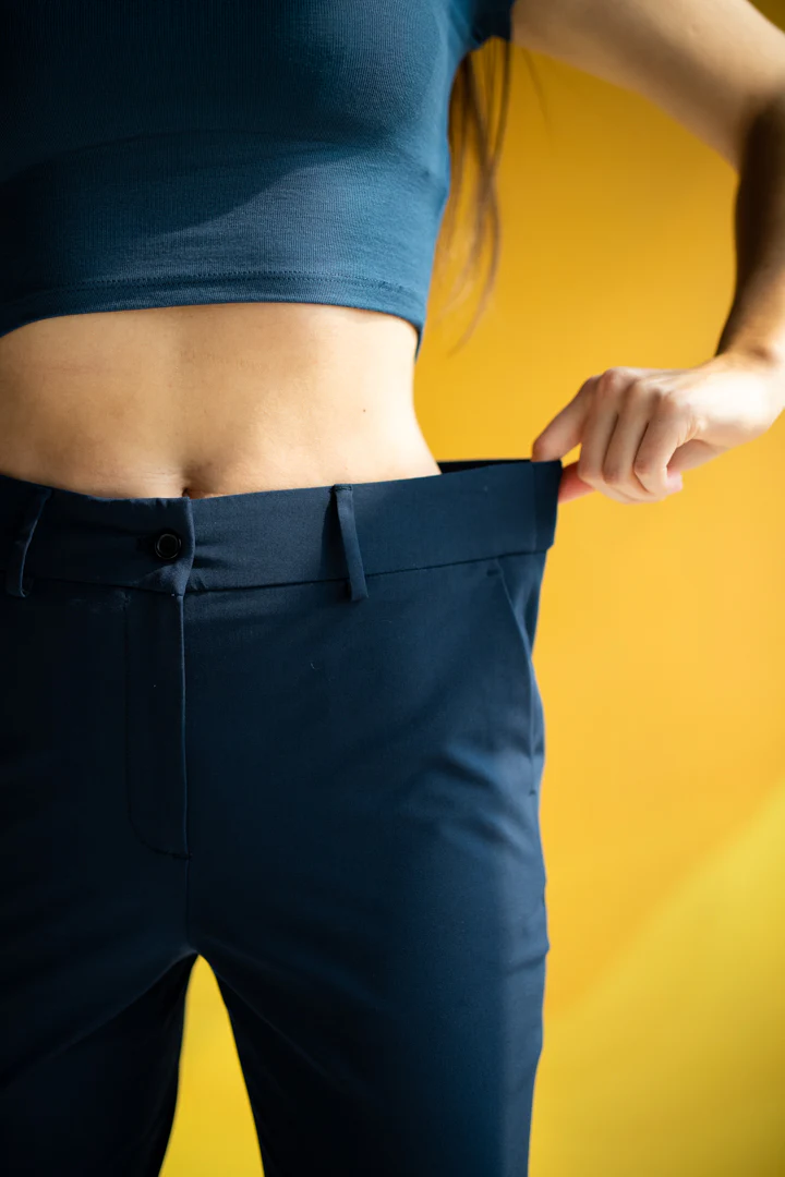 Eco Navy Stretch Pants - Women - Image 4