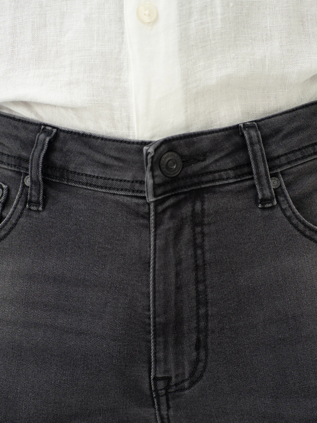 Edge Grey Slim Fit Jeans - Image 9