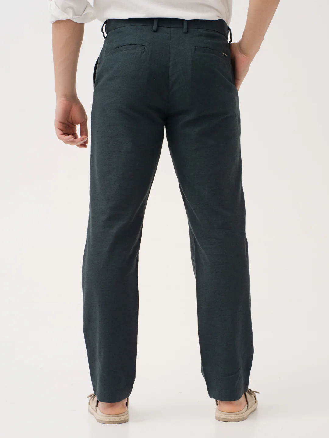 Ever Green 100% Linen Pants - Image 6