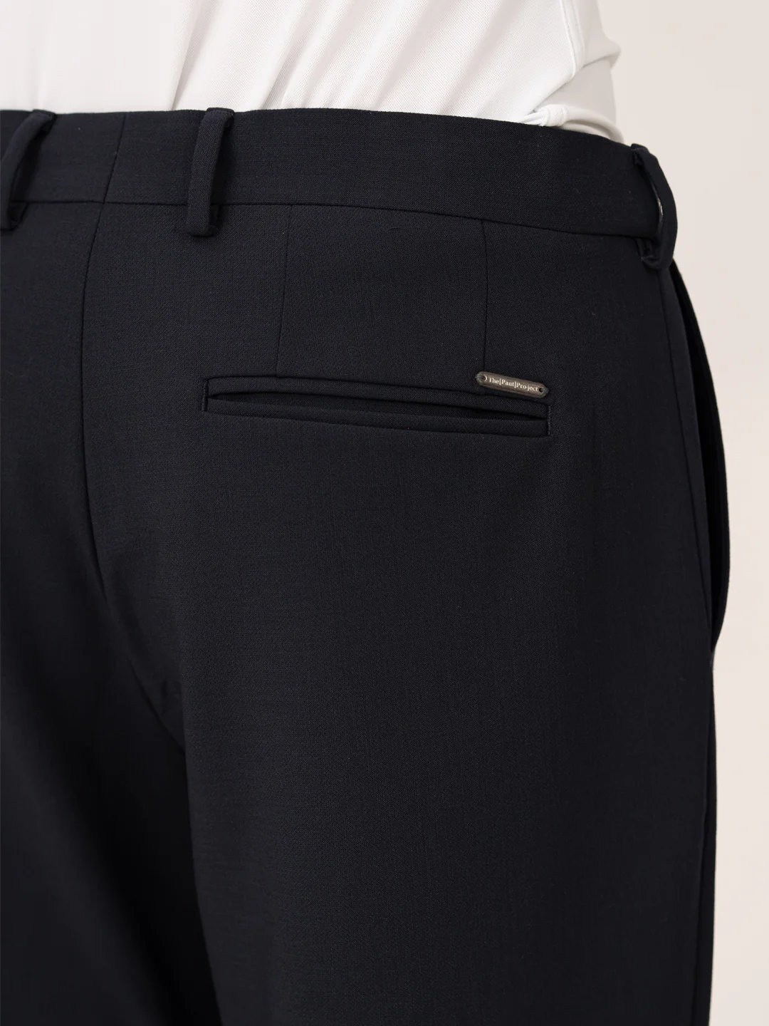 Executive Navy Pro.Stretch Formal Trousers - Image 7