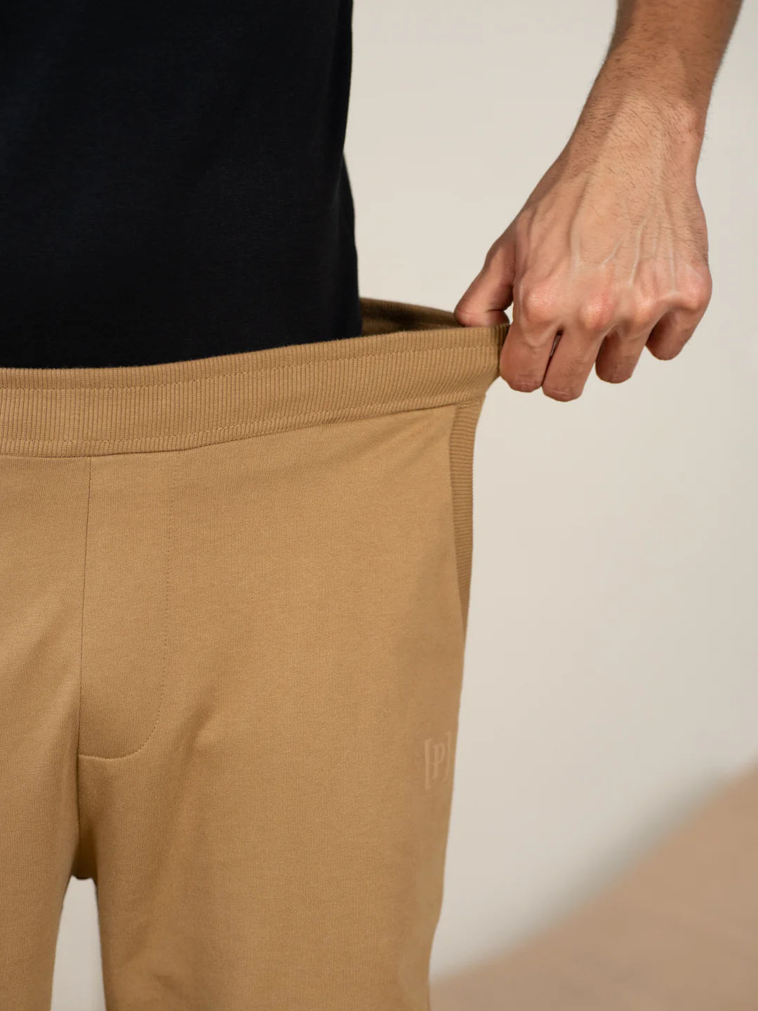 Explorer Khaki Cotton Sweatpants - Image 3