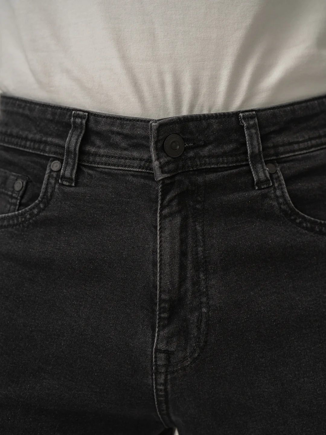 Grunge Grey Relaxed Fit Jeans - Image 9