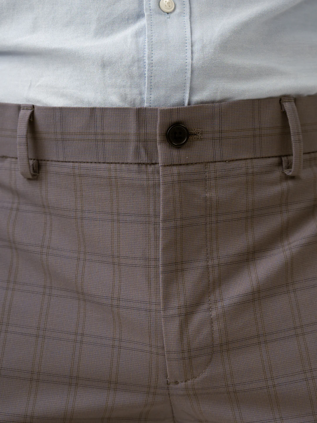 Falcon Grey Checks Formal Pants - Image 7