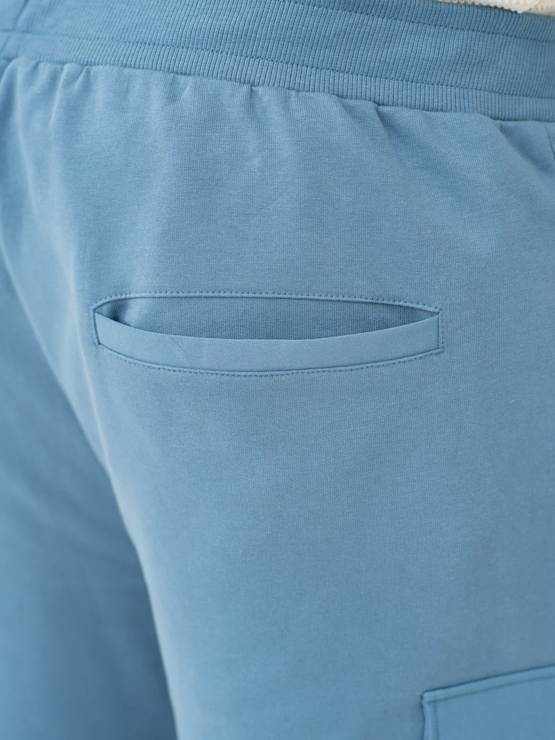 Flip Blue Relaxed Fit Cargo Sweatshorts - Image 11