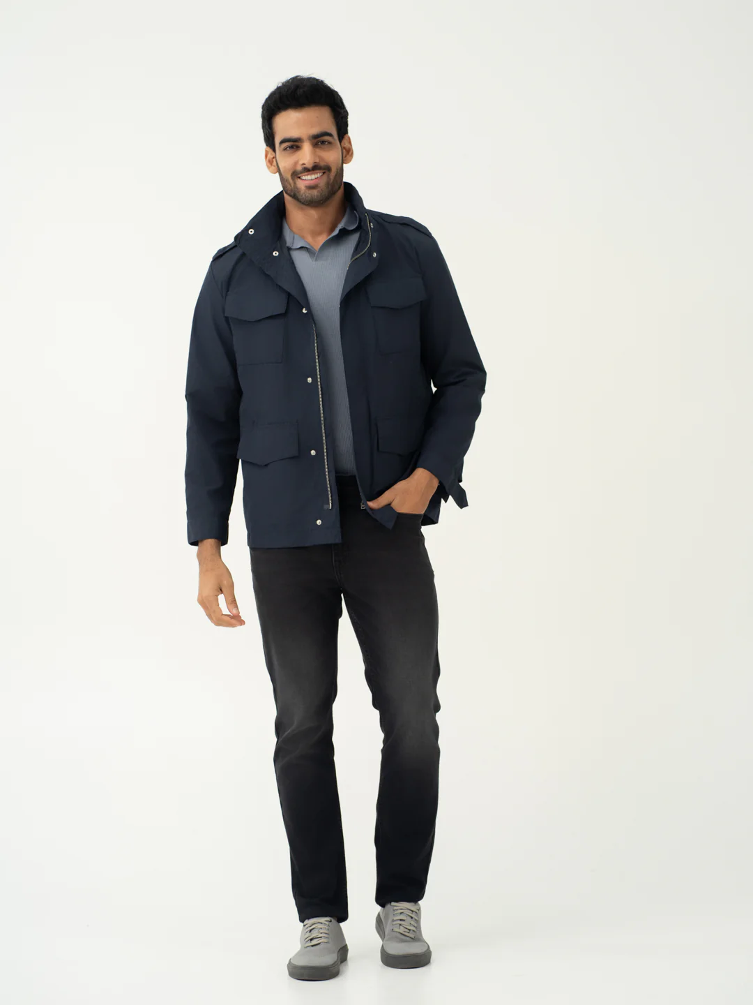 Forge Black Slim Fit Jeans