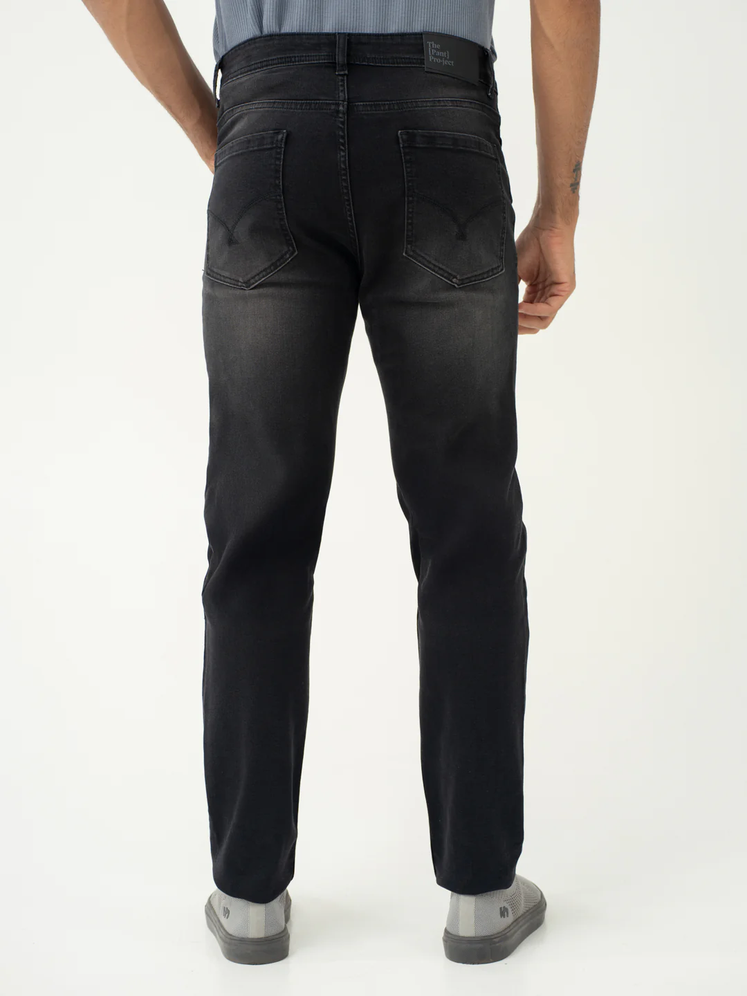 Forge Black Slim Fit Jeans - Image 6