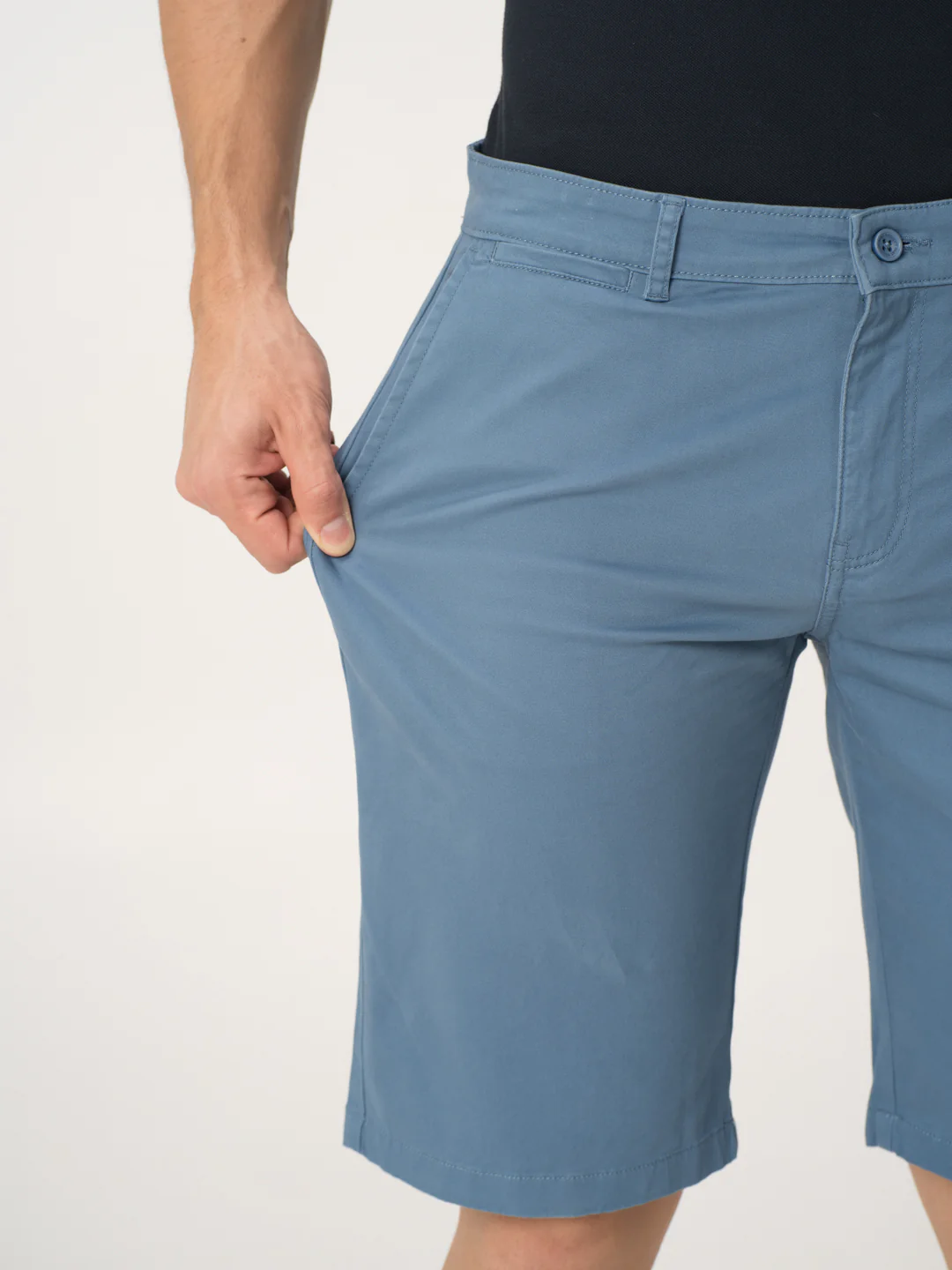 Freeda Blue Chino Shorts - Image 3