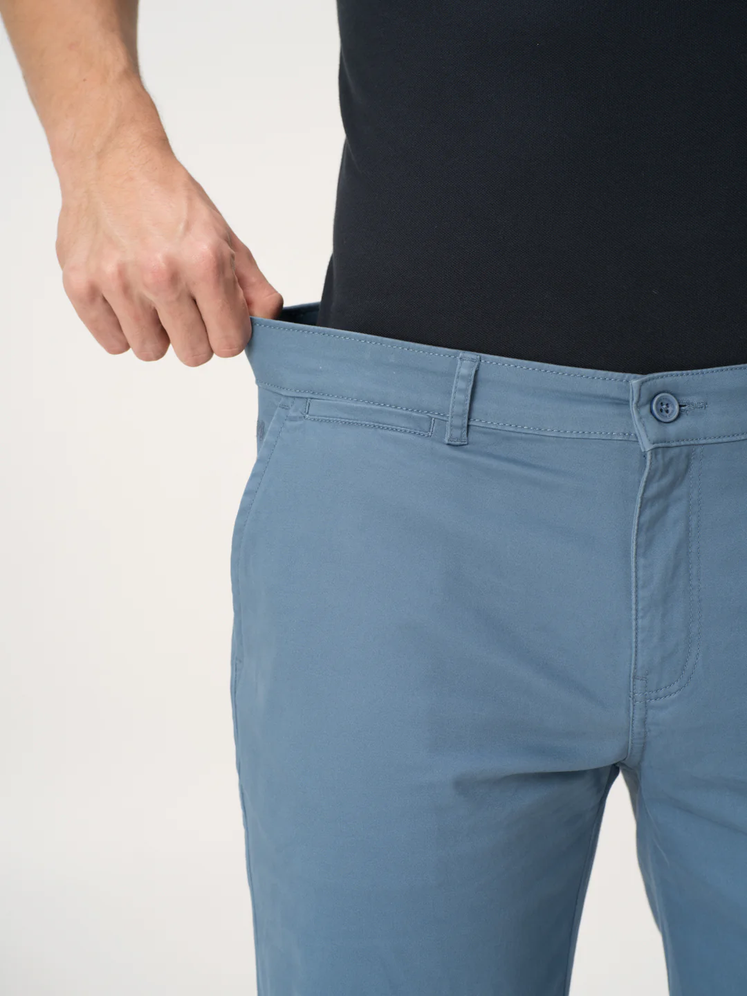 Freeda Blue Chino Shorts - Image 4