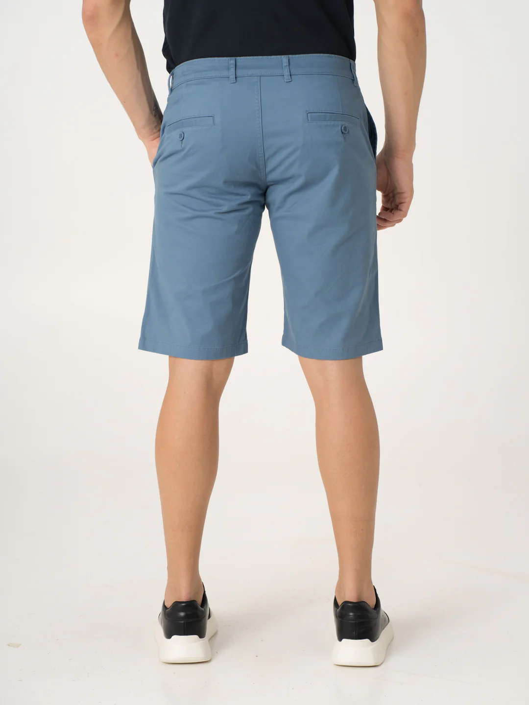 Freeda Blue Chino Shorts - Image 6