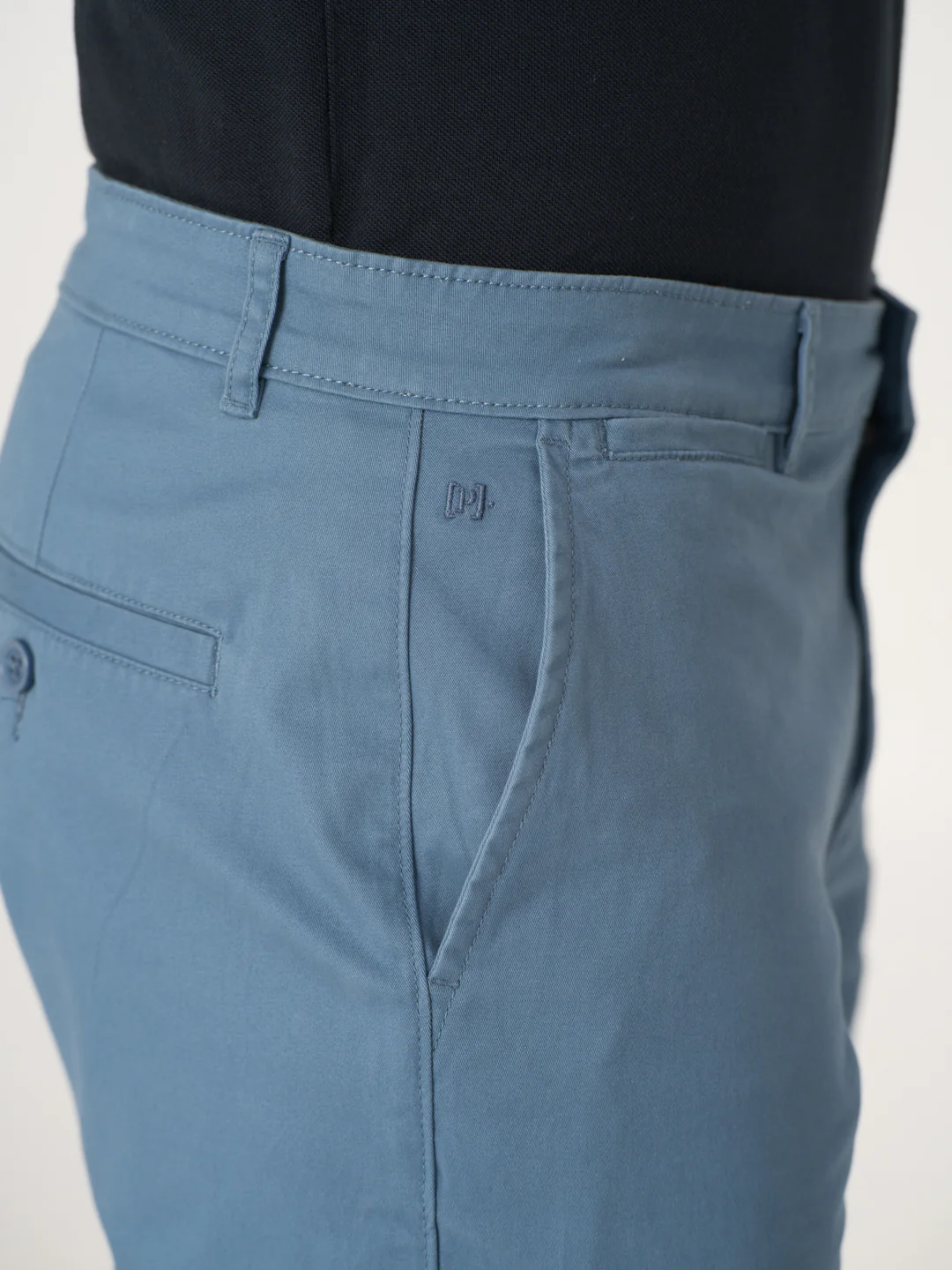 Freeda Blue Chino Shorts - Image 9