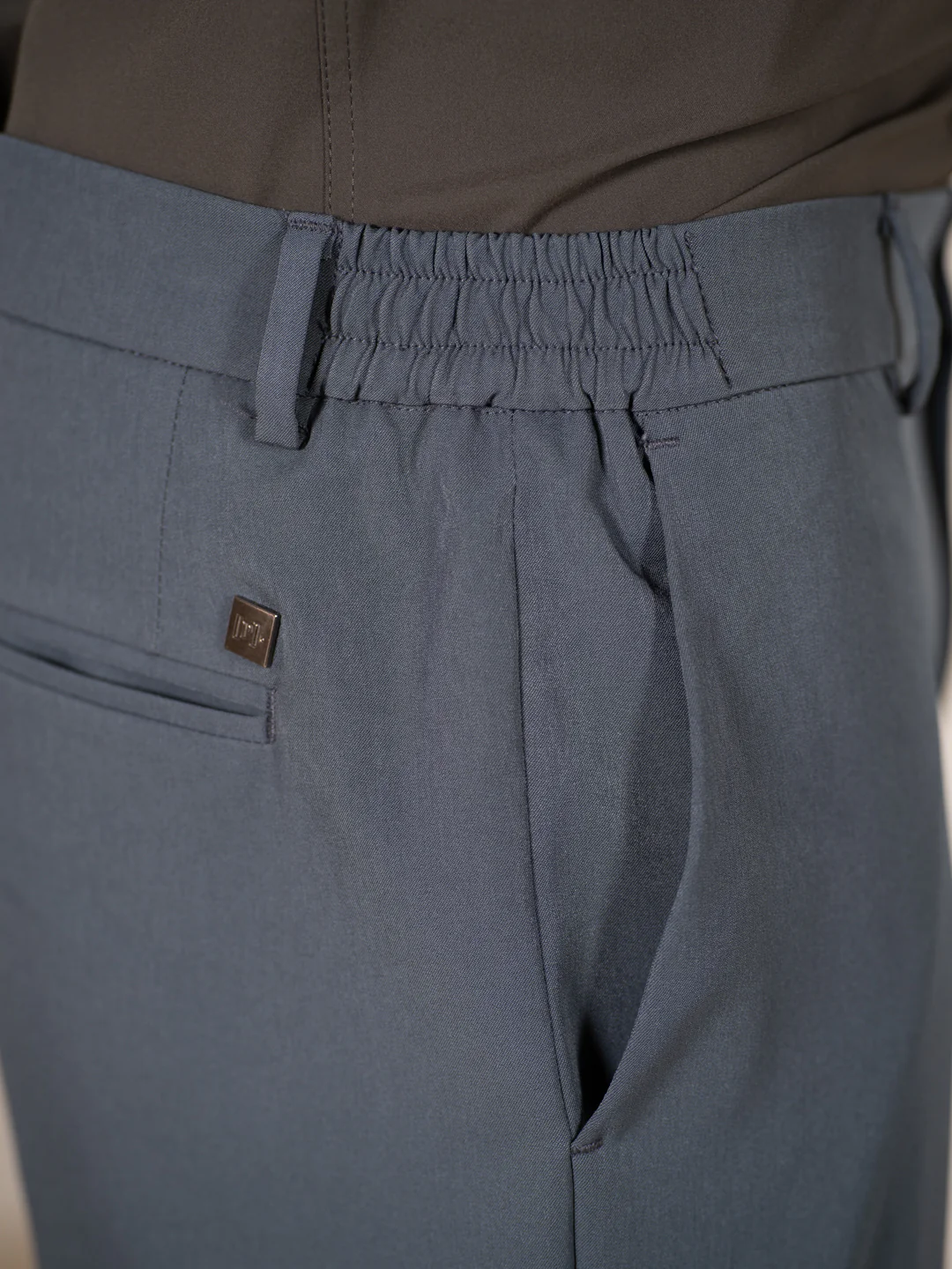 FreeFlow Grey 247 Relaxed Fit Smart Formal Trousers - Image 4