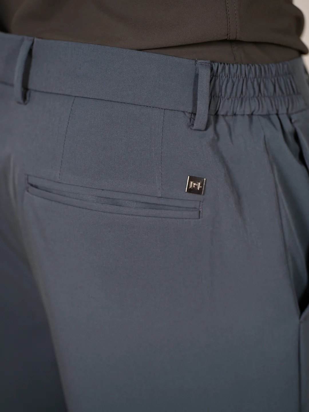 FreeFlow Grey 247 Relaxed Fit Smart Formal Trousers - Image 6