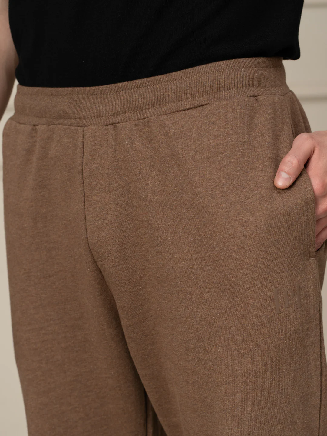 Freya Beige Tapered Fit Joggers - Image 12