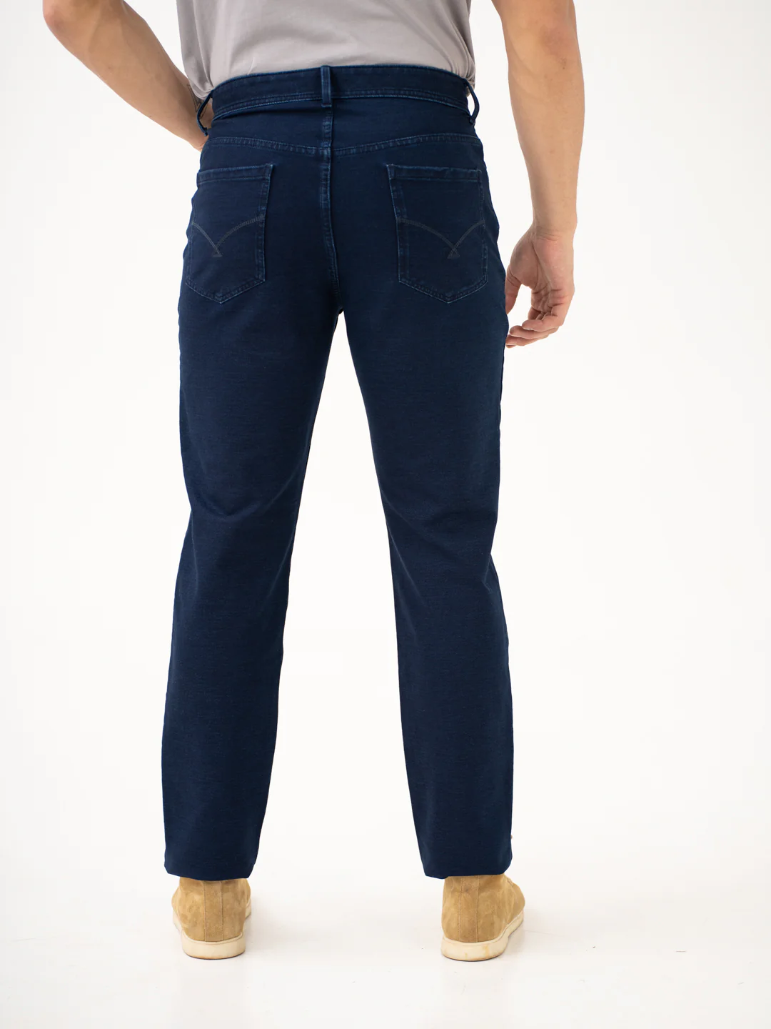 Frontier Blue Pro-Stretch Relaxed Fit Jeans - Image 6