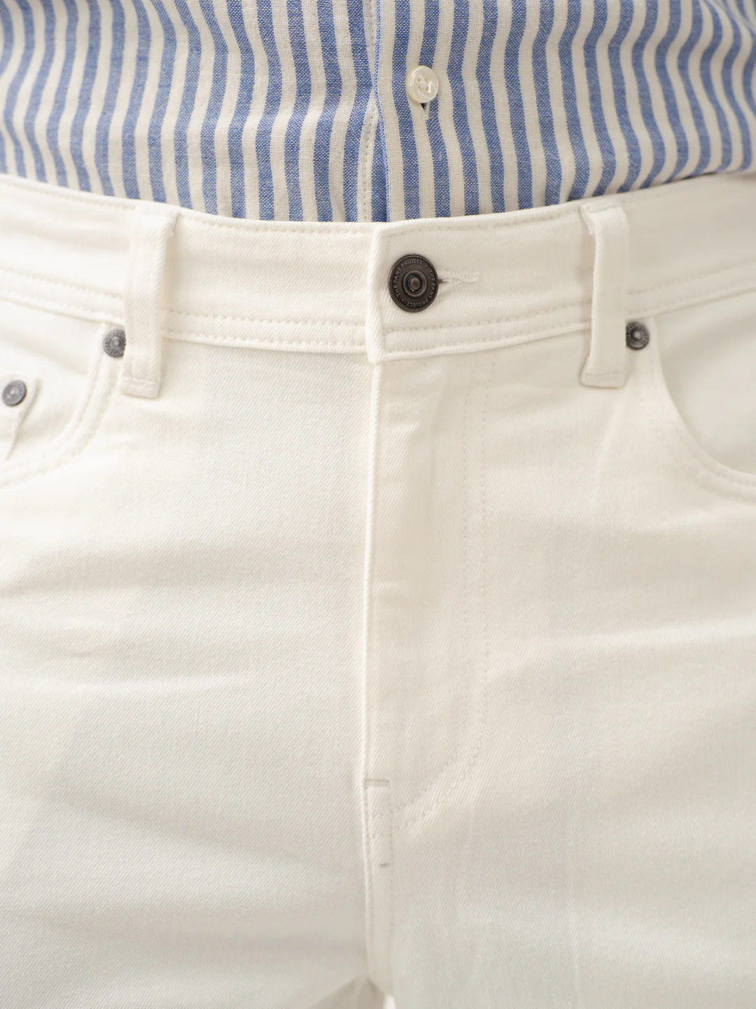 Frost White Relaxed Fit Jeans - Image 10