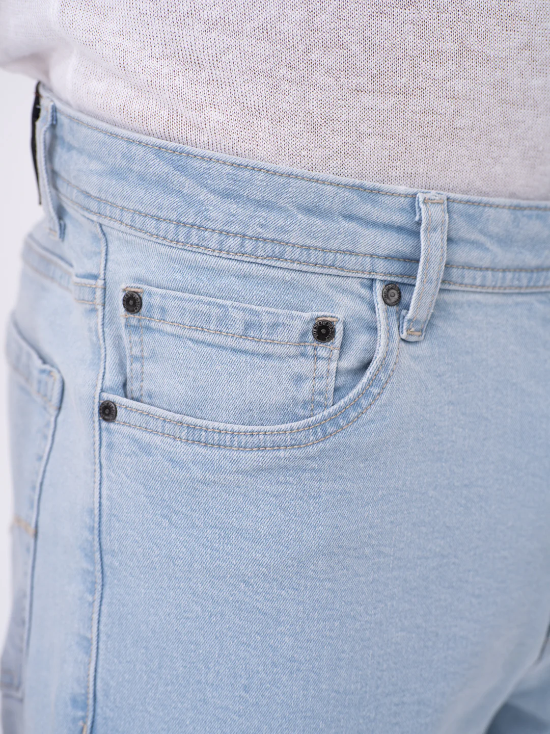 Frozen Blue Relaxed Fit Jeans - Image 10
