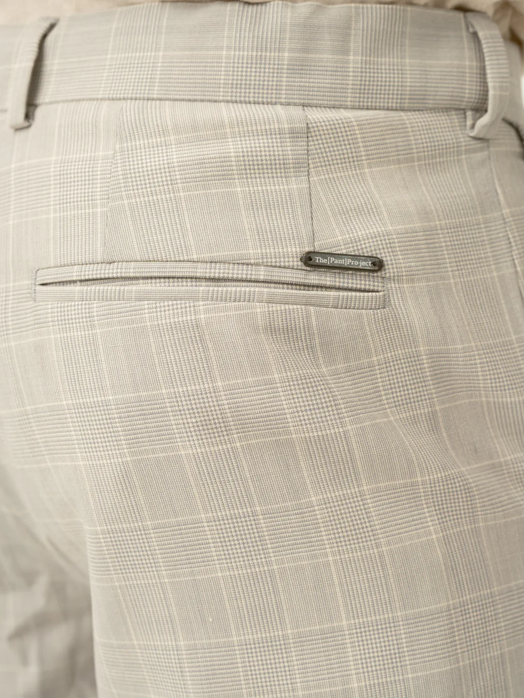 George Grey Checks Merino Wool Pants - Image 9