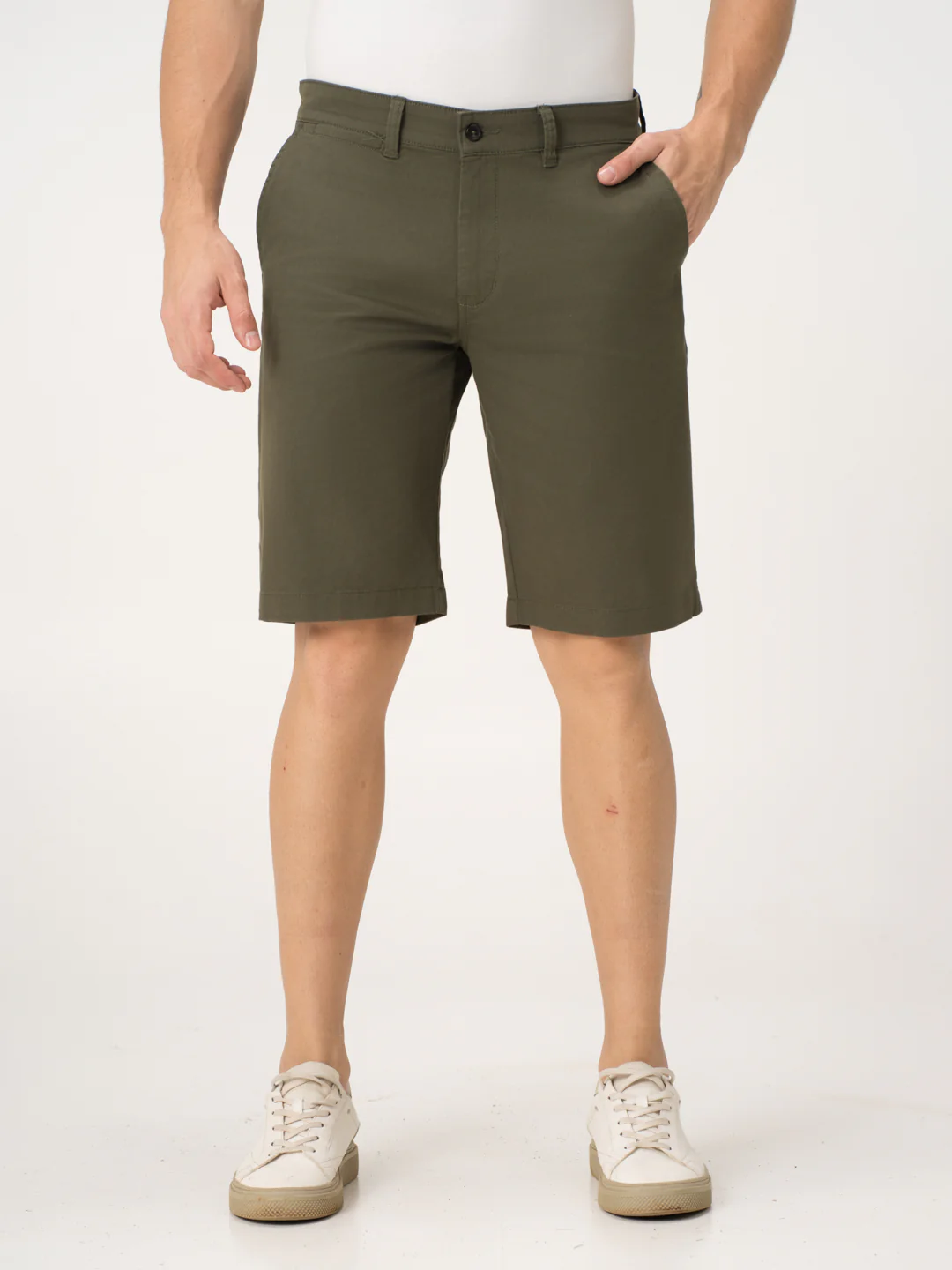 Globe Olive Chino Shorts - Image 5