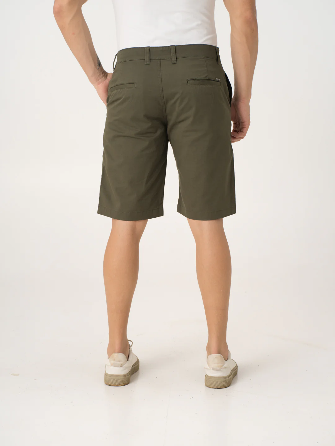 Globe Olive Chino Shorts - Image 6