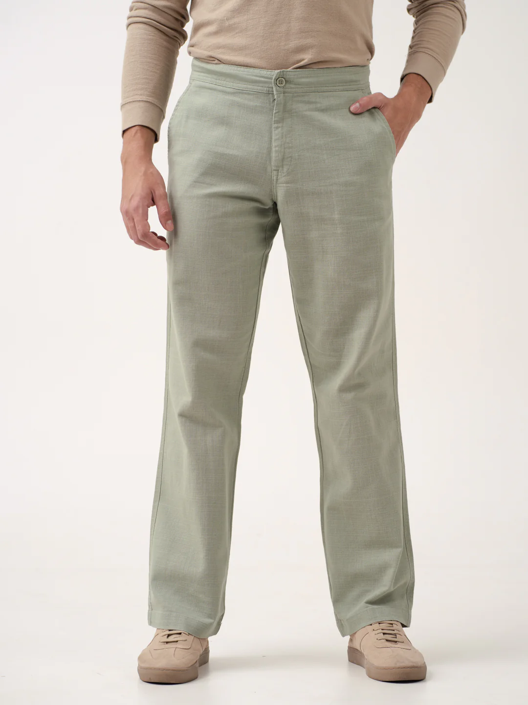 Grace Green All Day Lounge Cotton Pants - Image 3