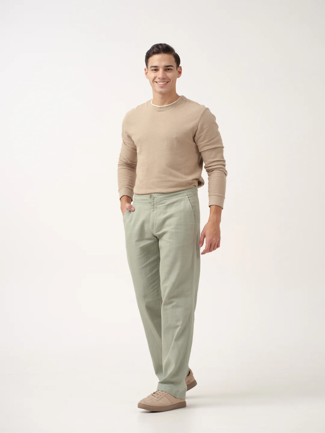Grace Green All Day Lounge Cotton Pants - Image 4