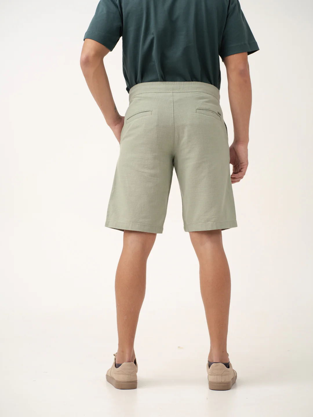 Grace Green All Day Lounge Cotton Shorts - Image 4