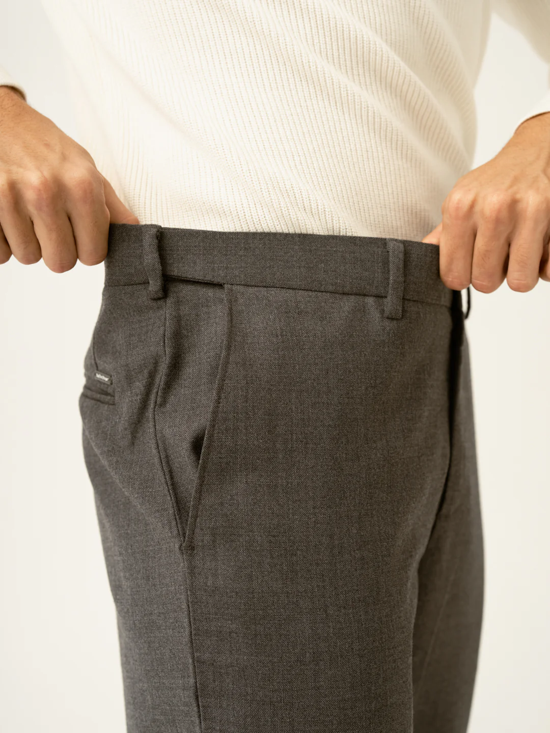 Great Grey Luxury Merino Wool Pants - Image 4