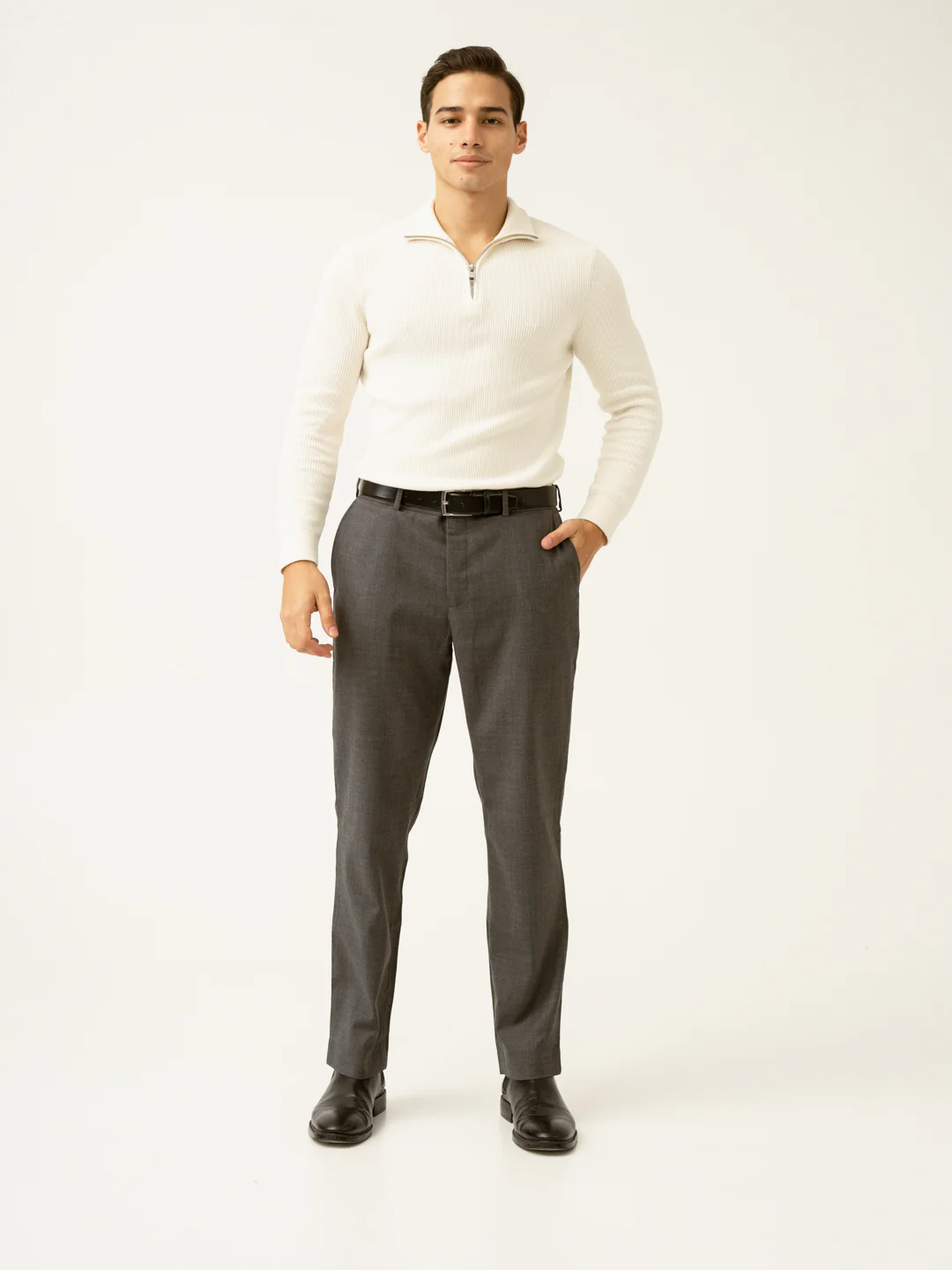 Great Grey Luxury Merino Wool Pants - Image 5