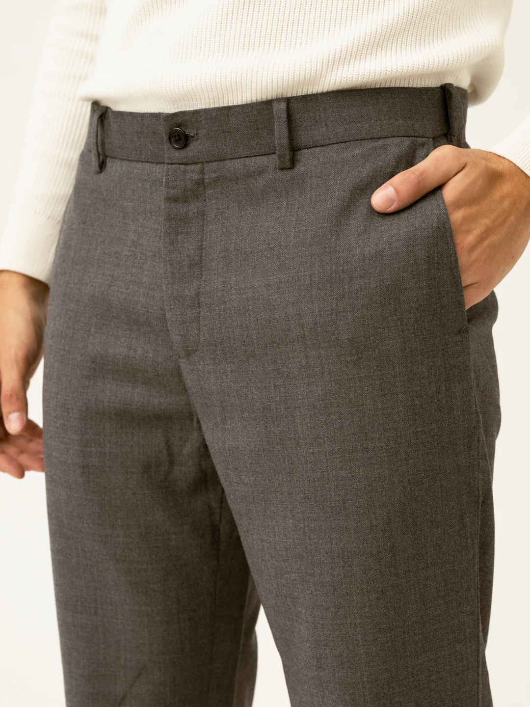 Great Grey Luxury Merino Wool Pants - Image 7